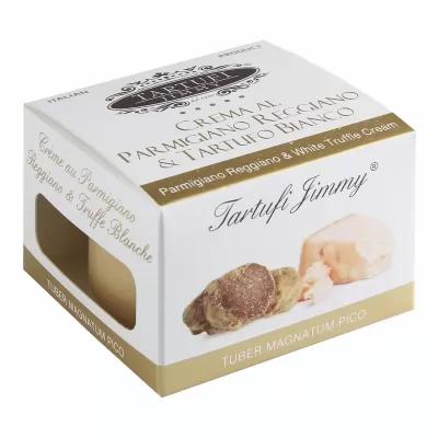 Crema de trufa alba Parmigiano Reggiano Jimmy Tartufi 90g