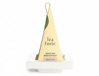 Set de 2 tavite portelan pentru piramida de ceai Tea Forte