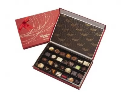 Luxury Box XXL-cutie cu 28 praline din ciocolata belgiana Valentino